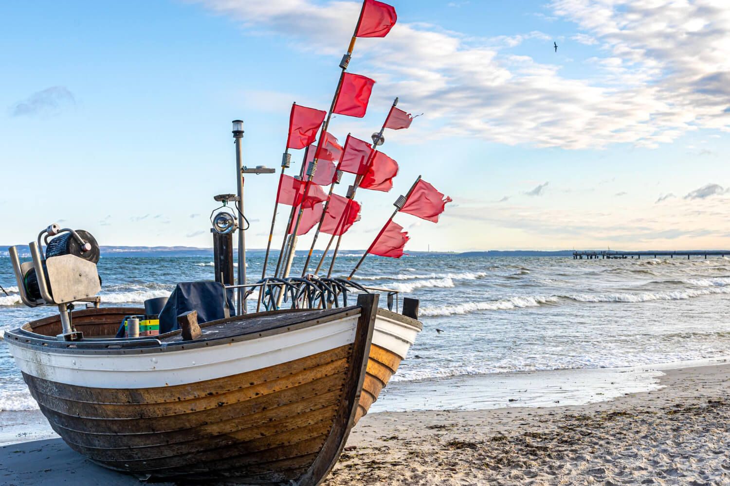 Łódka na plaży
