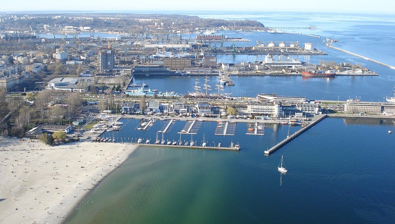 Gdynia z lotu ptaka
