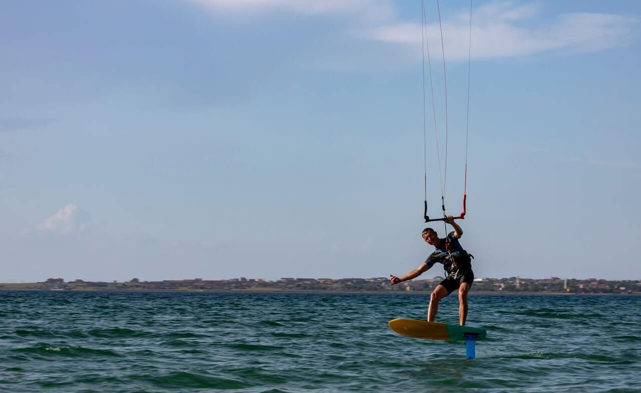 Kitefoil na Półwyspie Helskim