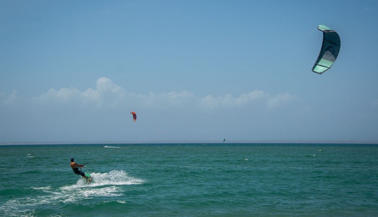 kitesurfing na półwyspie helskim