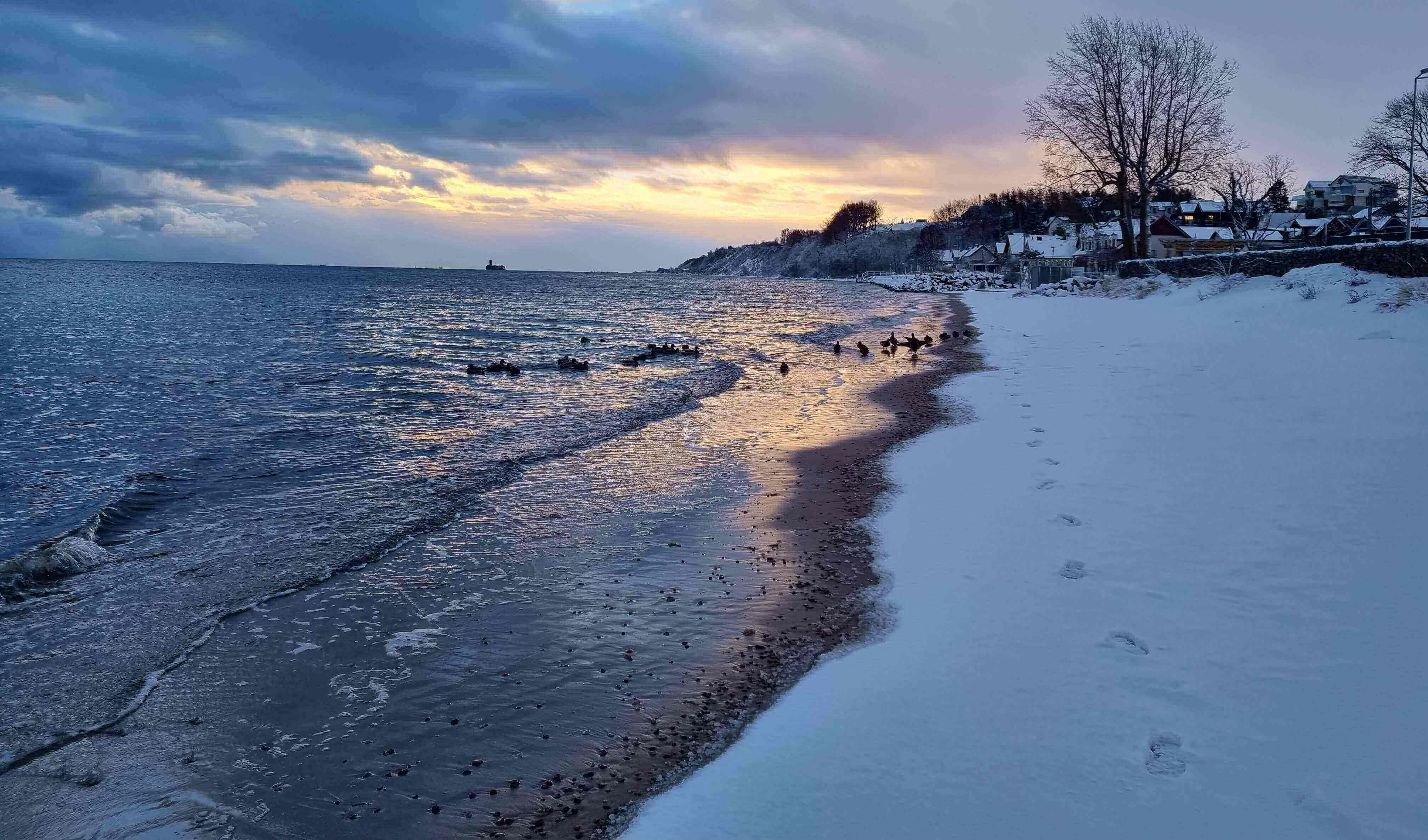 Plaża w Mechelinkach