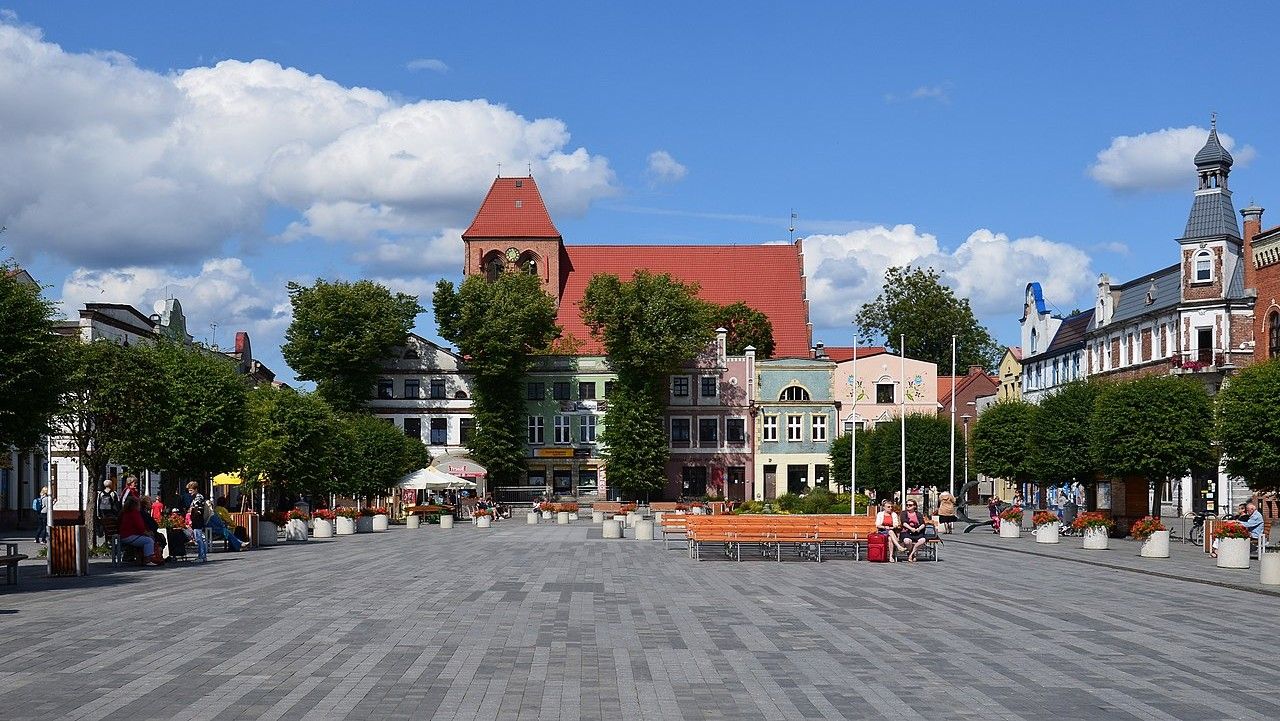 Plac Wolności w Pucku